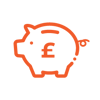 Alcumus_Icons__Save money - Orange